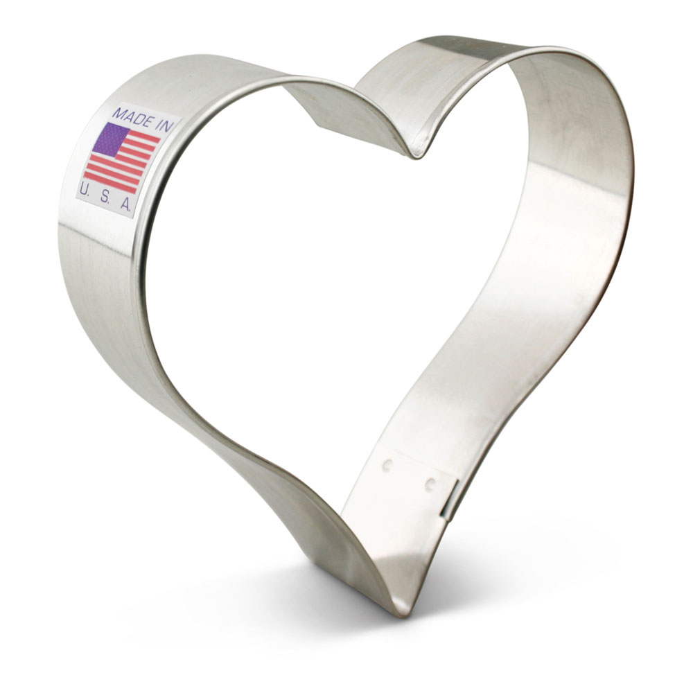 Ann Clark Heart Cookie Cutter, 3-5/8"