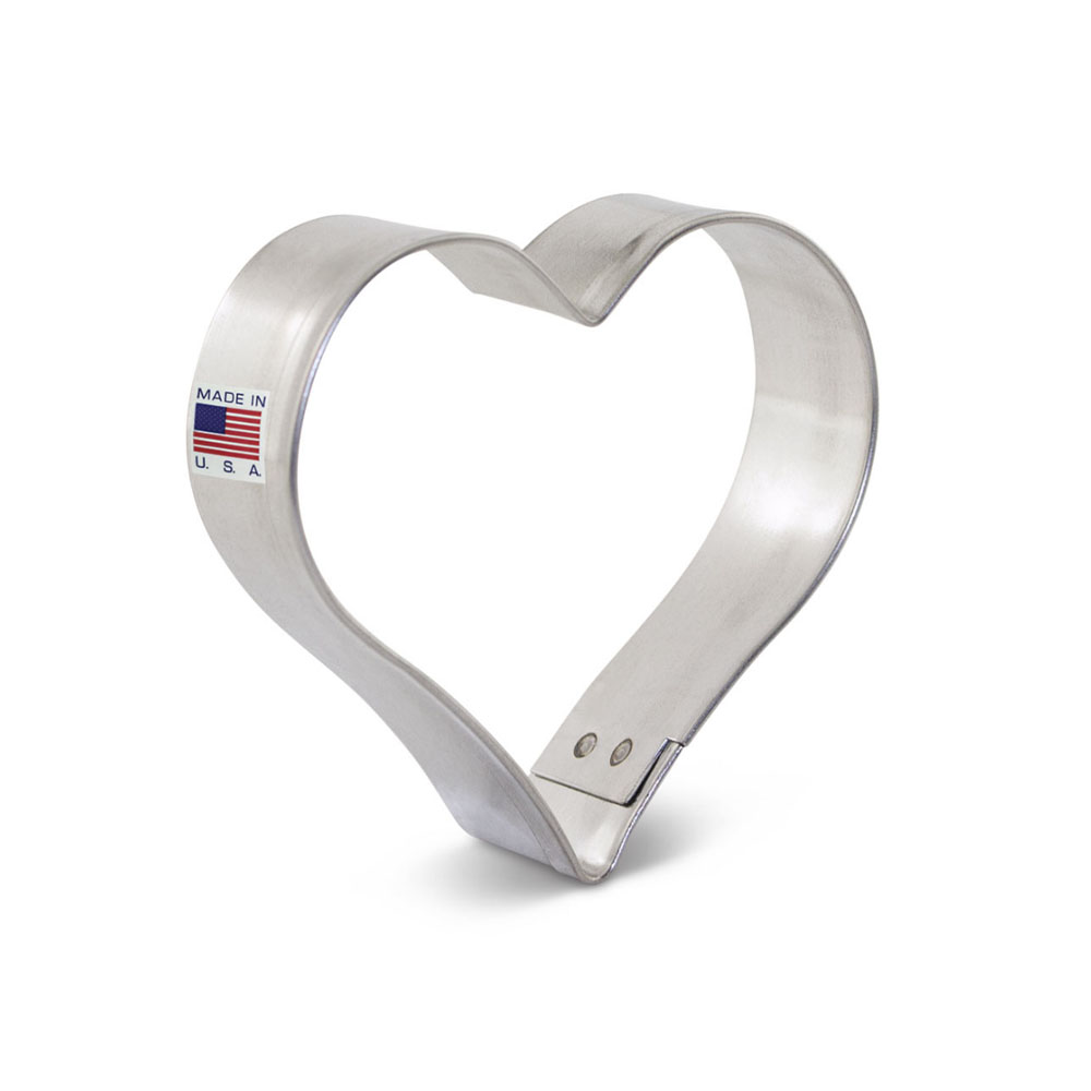 Ann Clark Mini Heart Cookie Cutter, 2" x 2 1/4"