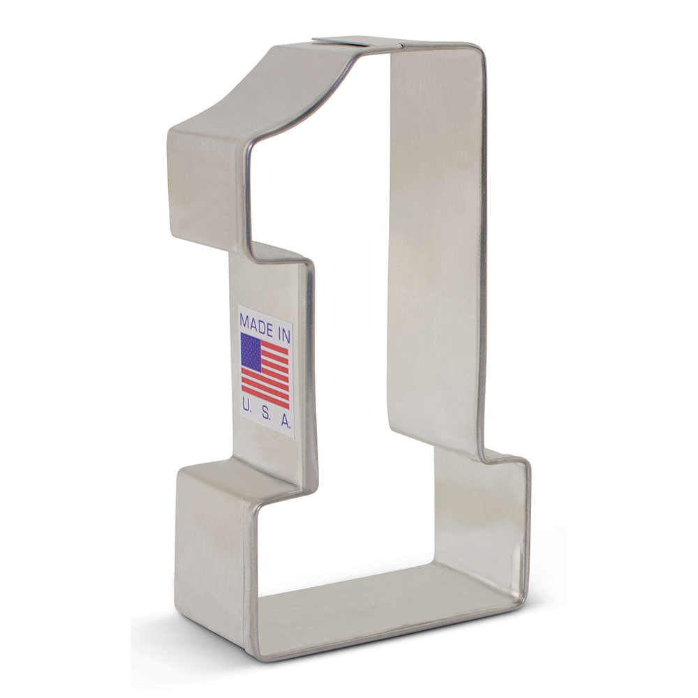 Ann Clark Number One Cookie Cutter, 3-1/4" x 1-3/4"