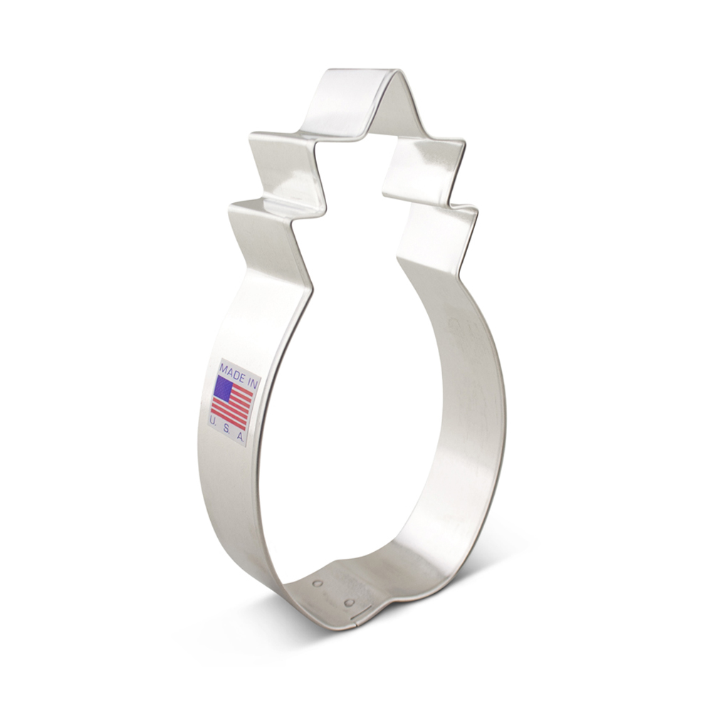 Ann Clark Pineapple Cookie Cutter, 5-1/8