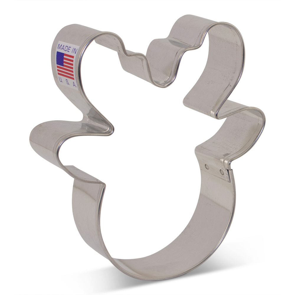 Ann Clark Reindeer Head Cookie Cutter, 3-3/4" x 3-1/2"