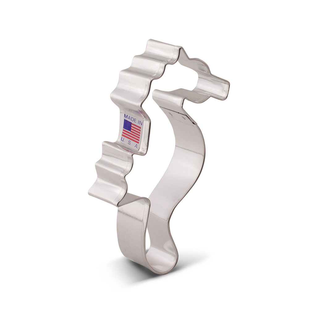 Ann Clark Seahorse Cookie Cutter, 4-3/4