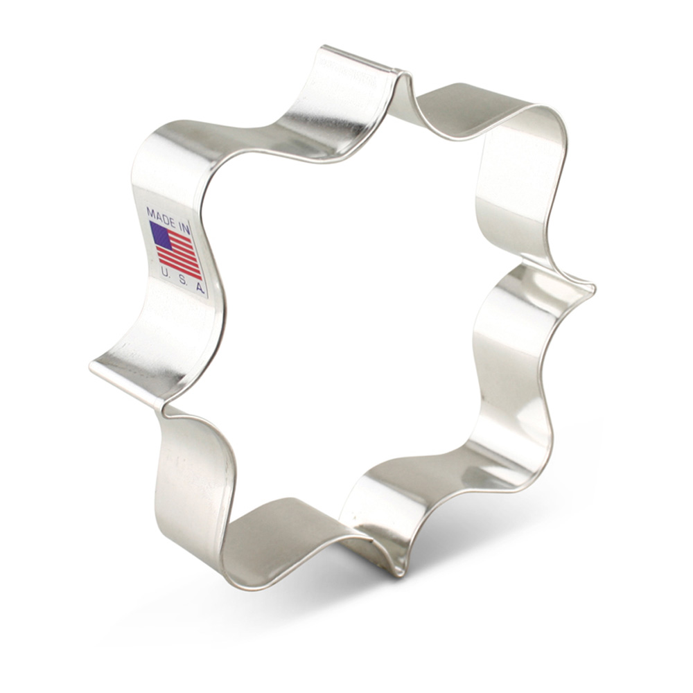 Ann Clark Square Plaque Cookie Cutter, 4"