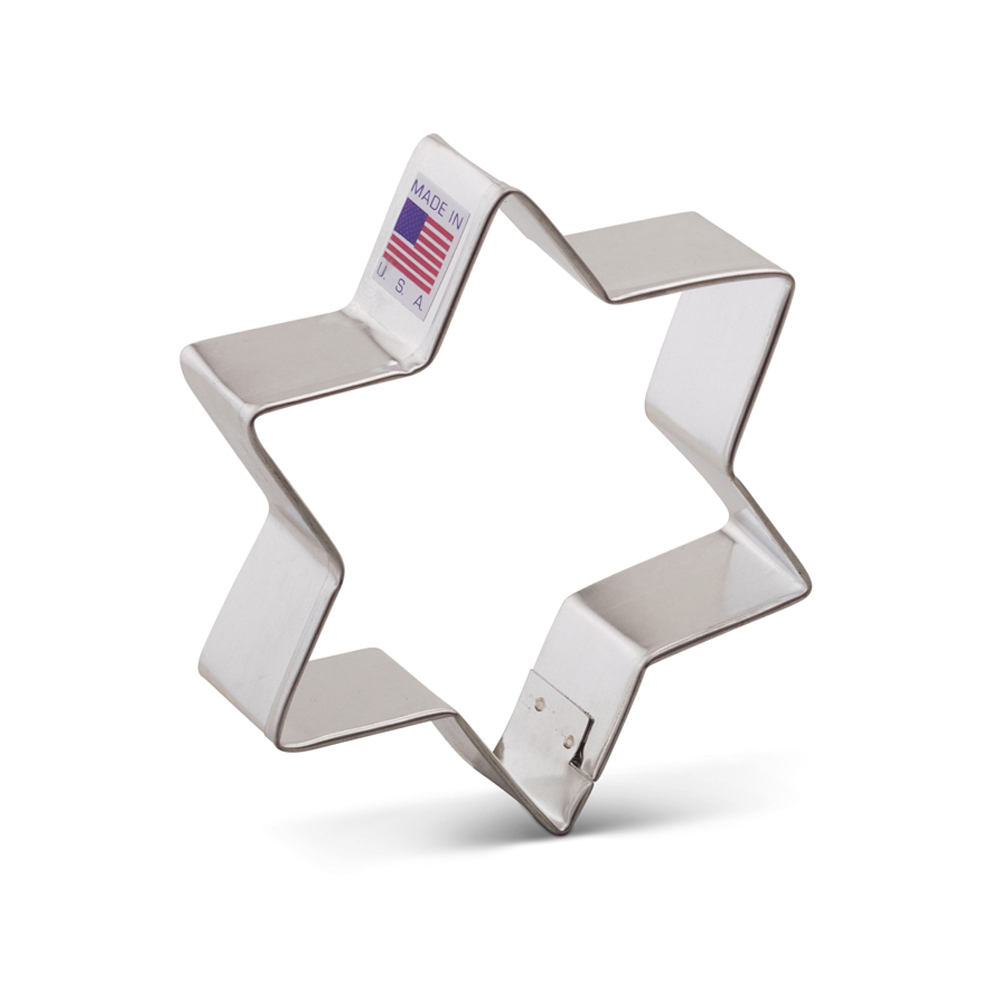 Ann Clark Star of David Cookie Cutter, 3 3/4"