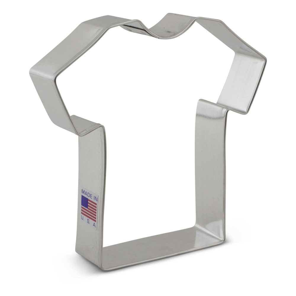 Ann Clark T-Shirt Cookie Cutter, 4 3/8"