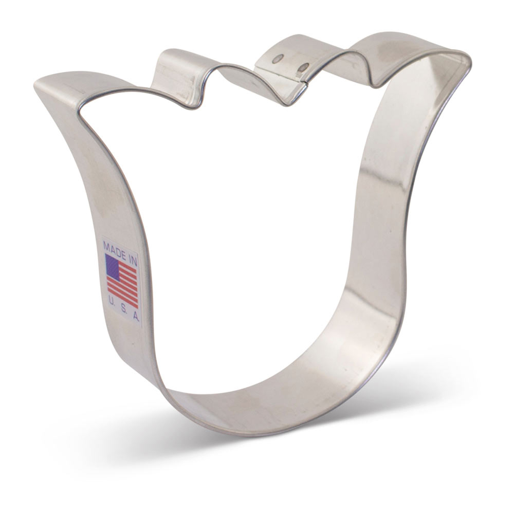Ann Clark Tulip/Ghost Cookie Cutter, 3-1/2" x 3-3/8"