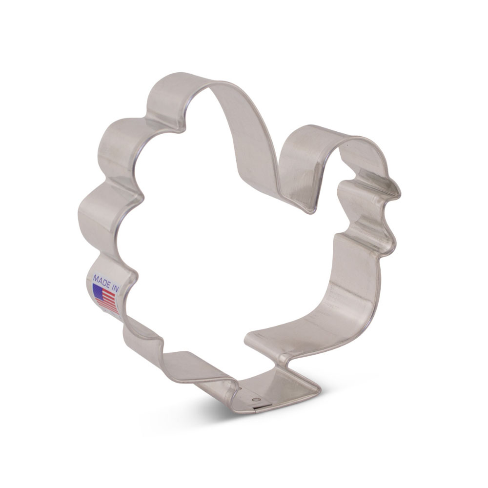 Ann Clark Turkey Cookie Cutter, 3 5/8"