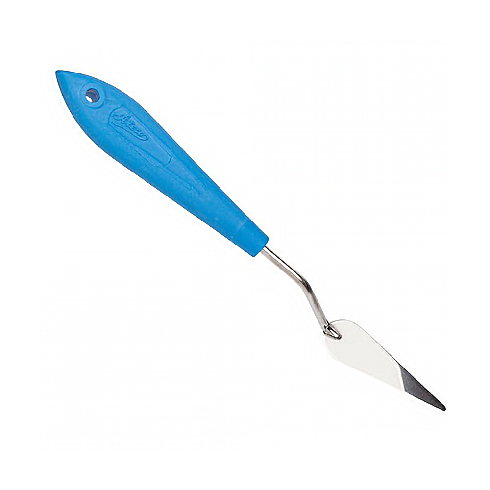 Ateco Offset Spatula for Fine Detail Work- Teardrop-Shape Blade