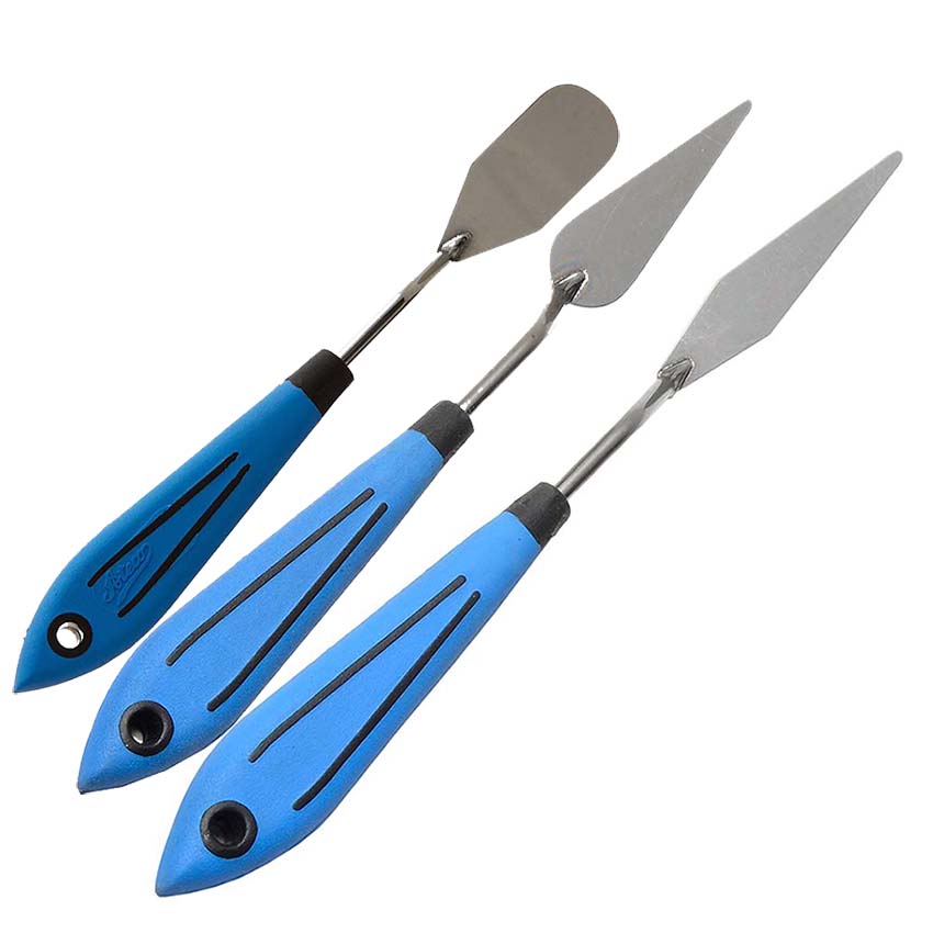 Ateco Offset Spatula for Fine Detail Work Sugarpaste Modeling Tools
