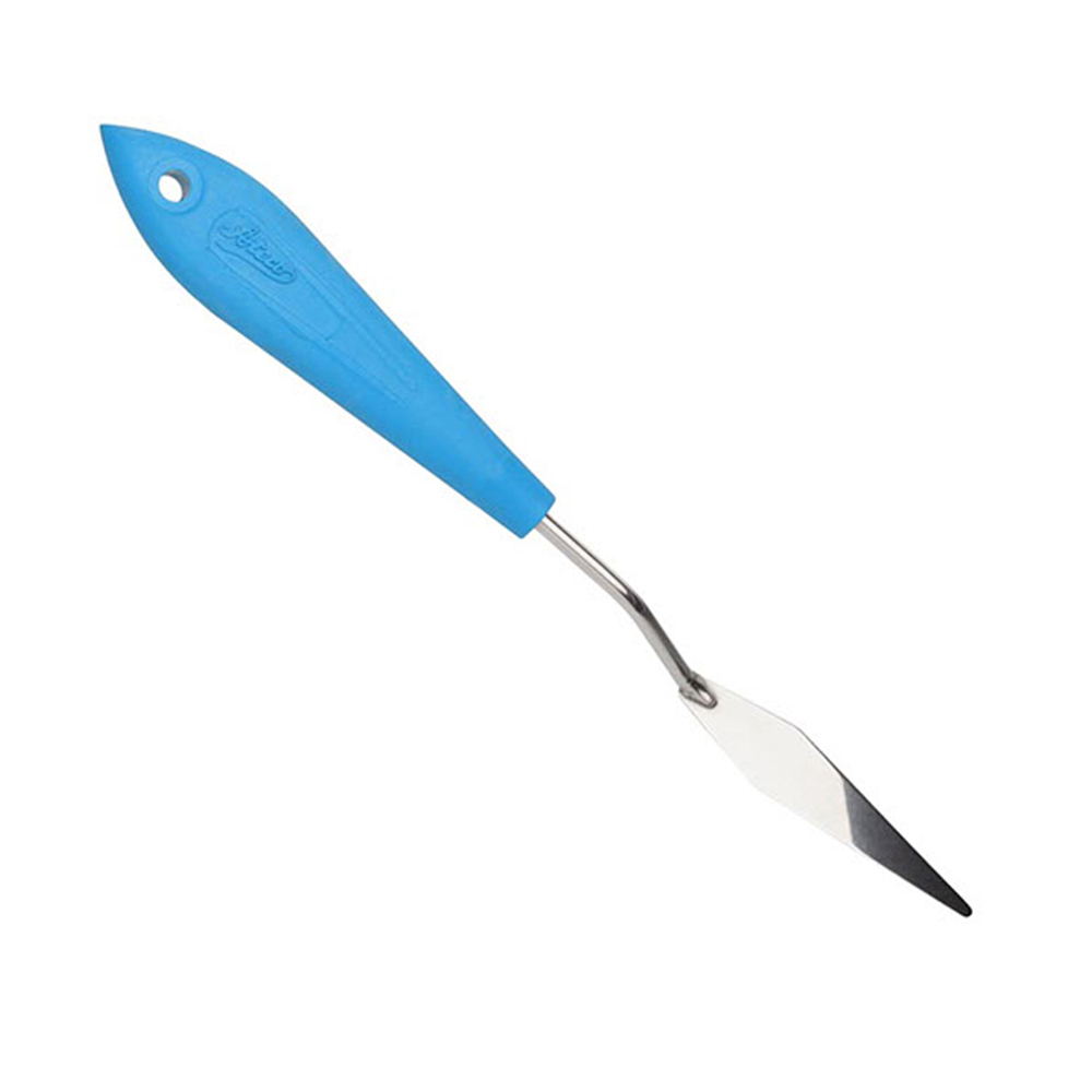 Ateco Offset Spatula for Fine Detail Work-Diamond Shape Blade