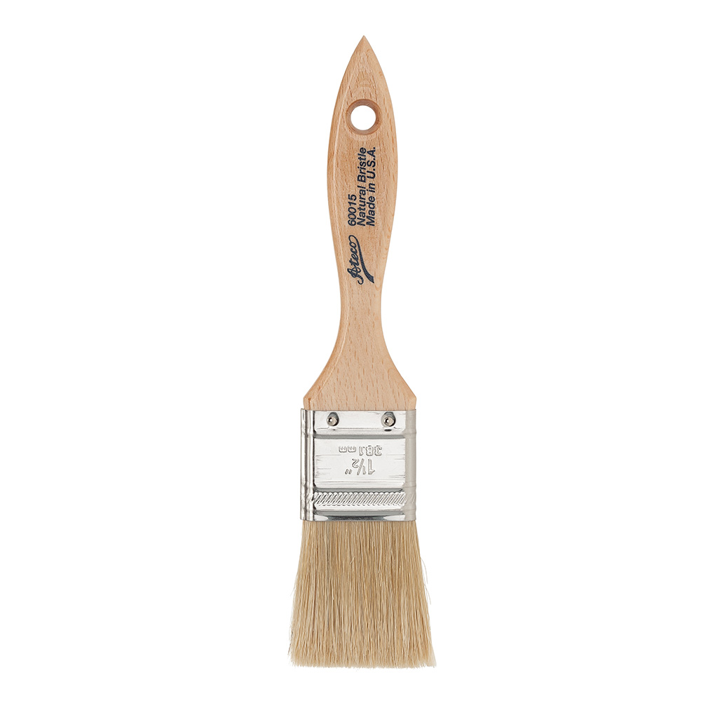 Ateco Pastry Brush Boar-Hair Bristles Size, 1-1/2"