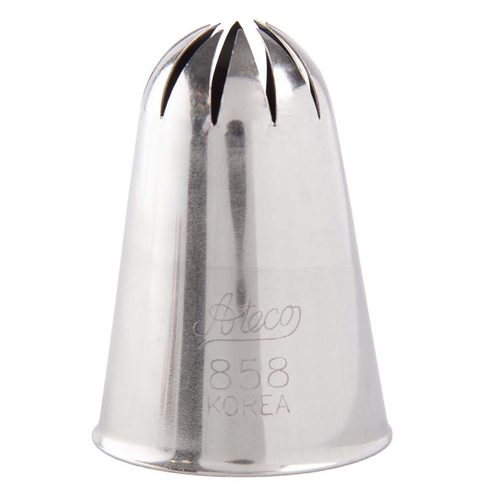 Ateco Pastry Tube Closed Star # 858