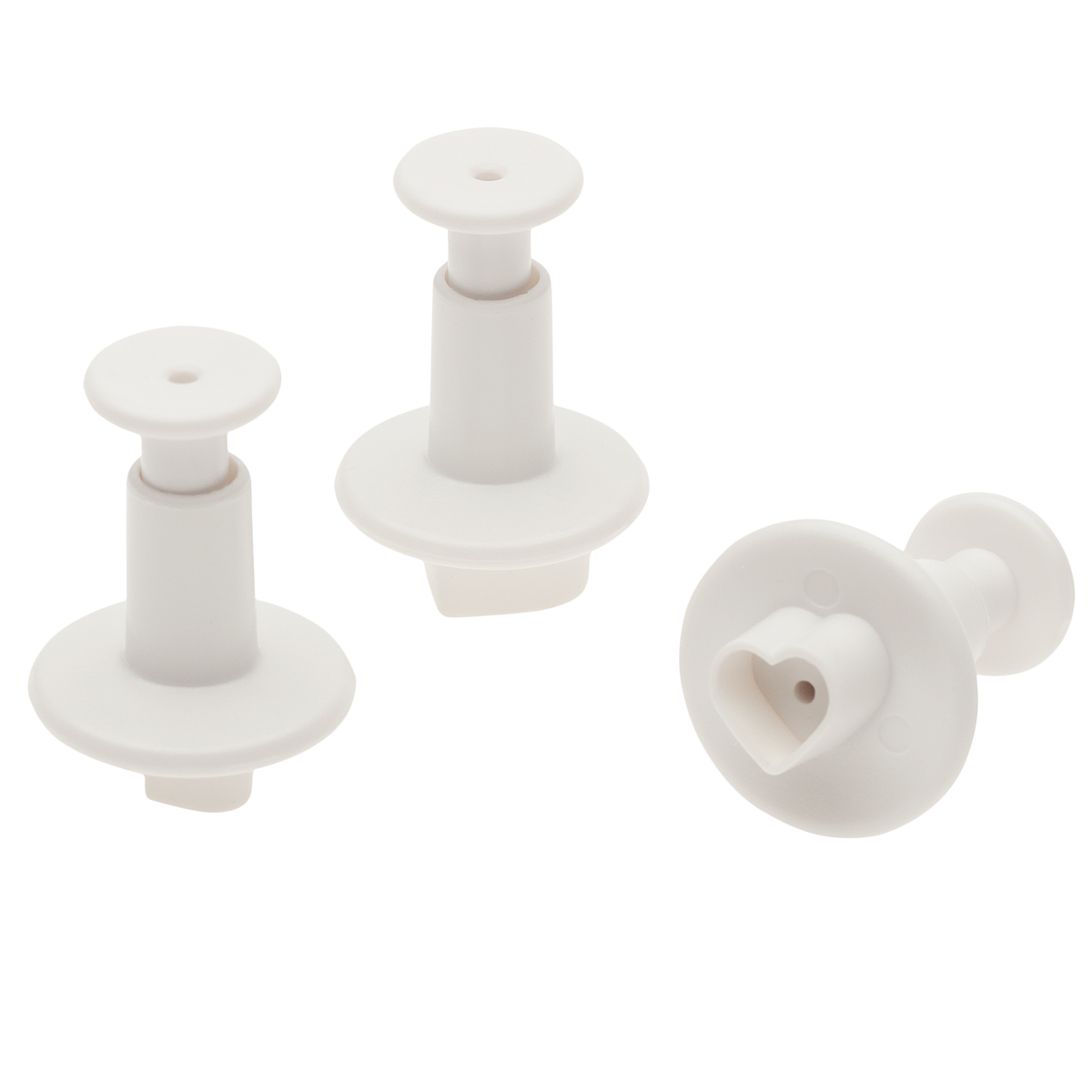 Ateco Heart Plunger Cutters, Set of 3