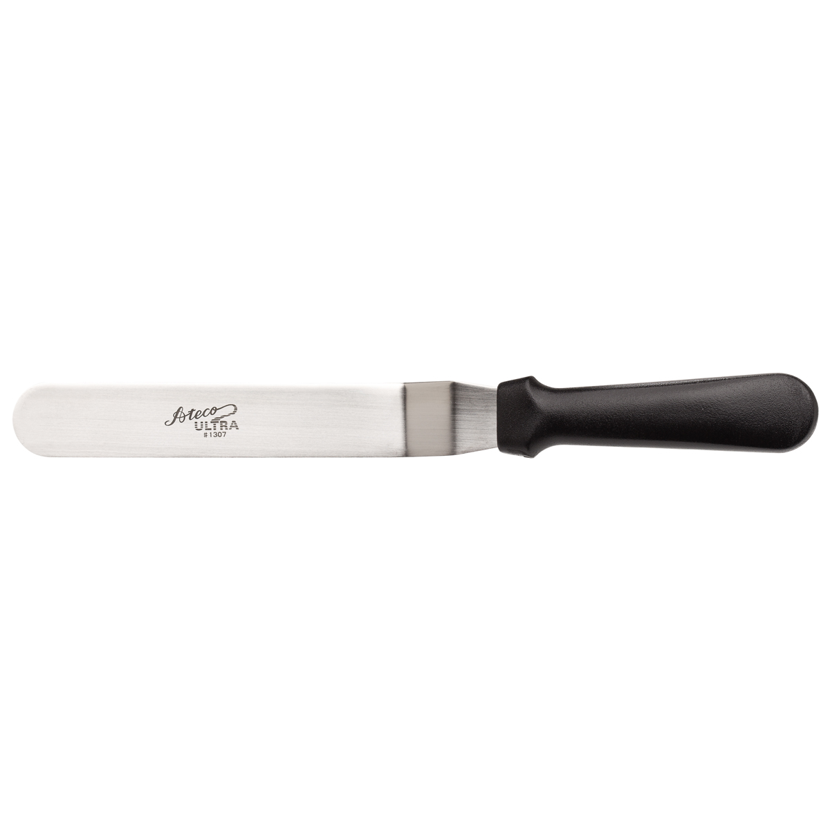 Ateco Spatula Black Plastic Handle Offset Blade