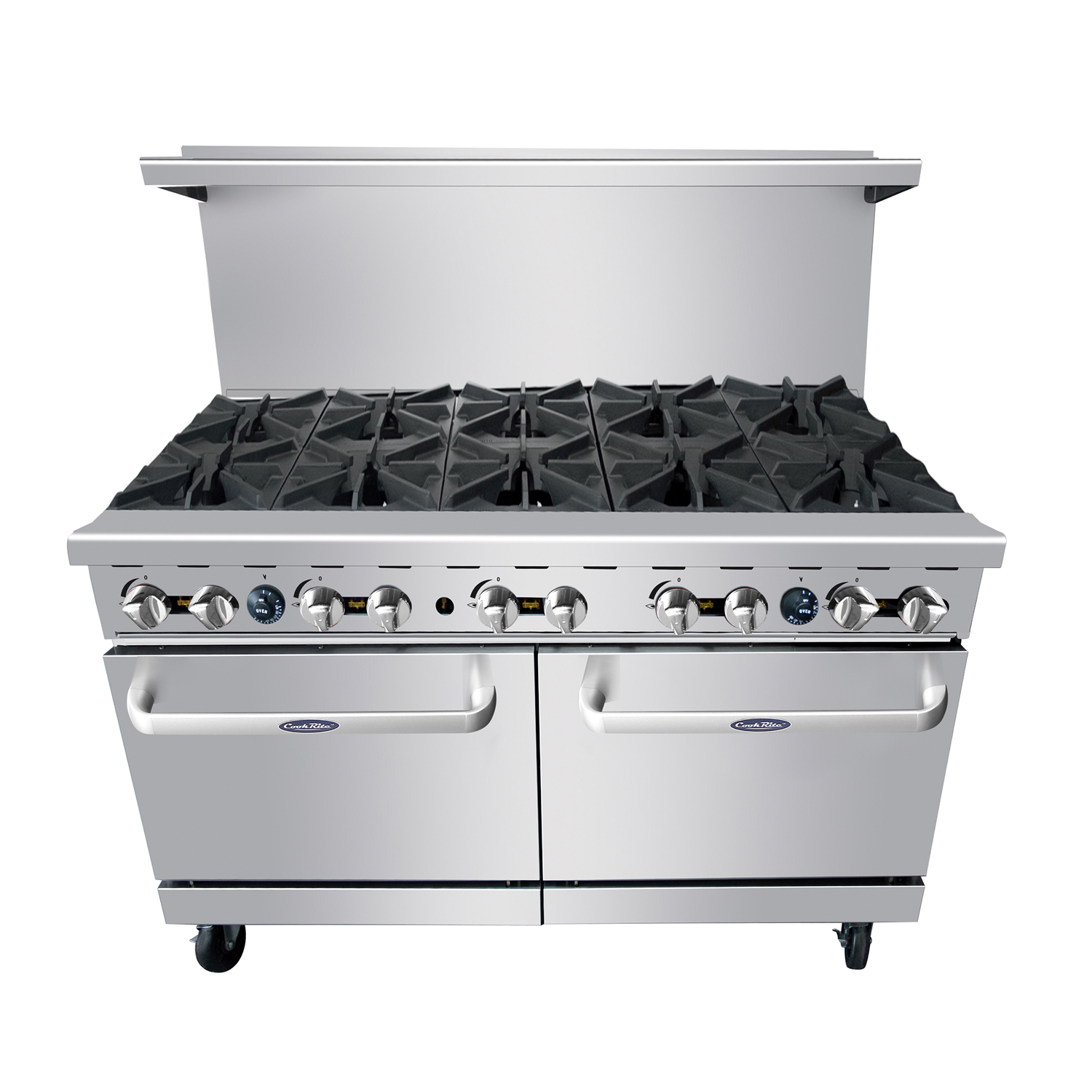 Atosa 60" Restaurant CookRite Gas Range AGR-10B-LP - LP Gas