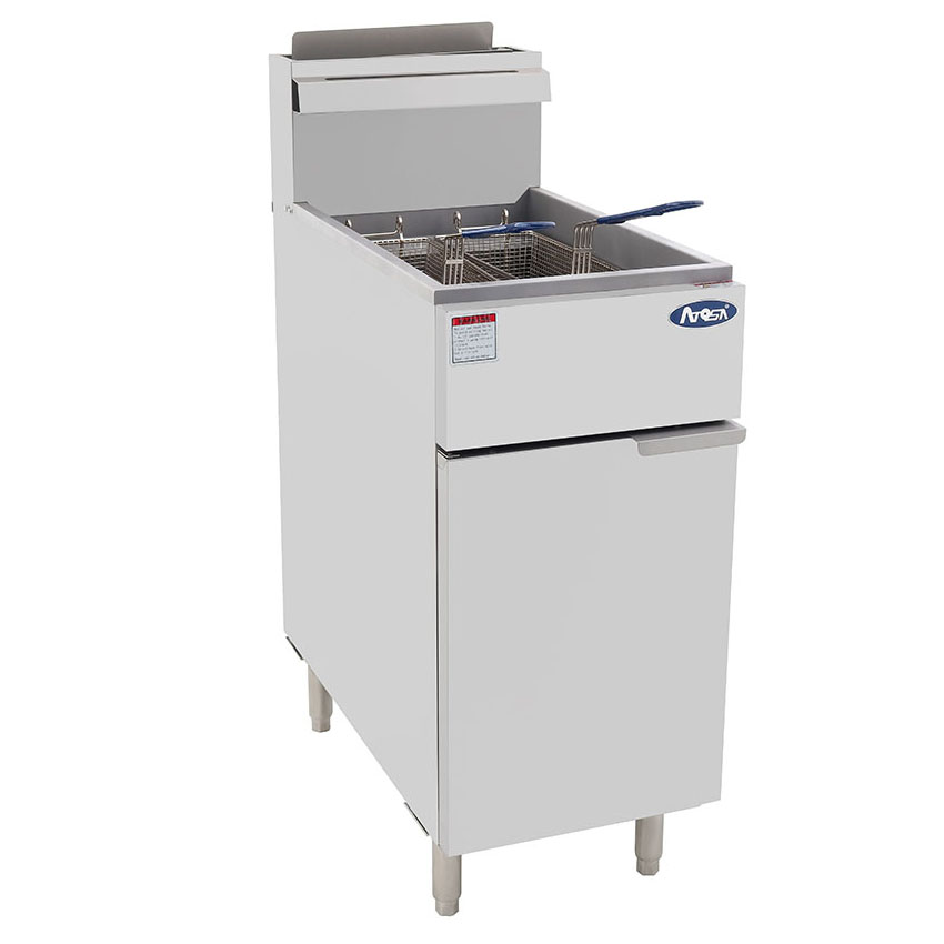 Atosa ATFS-40 Deep Fryer 40 Lb, 15-3/5"W - LP