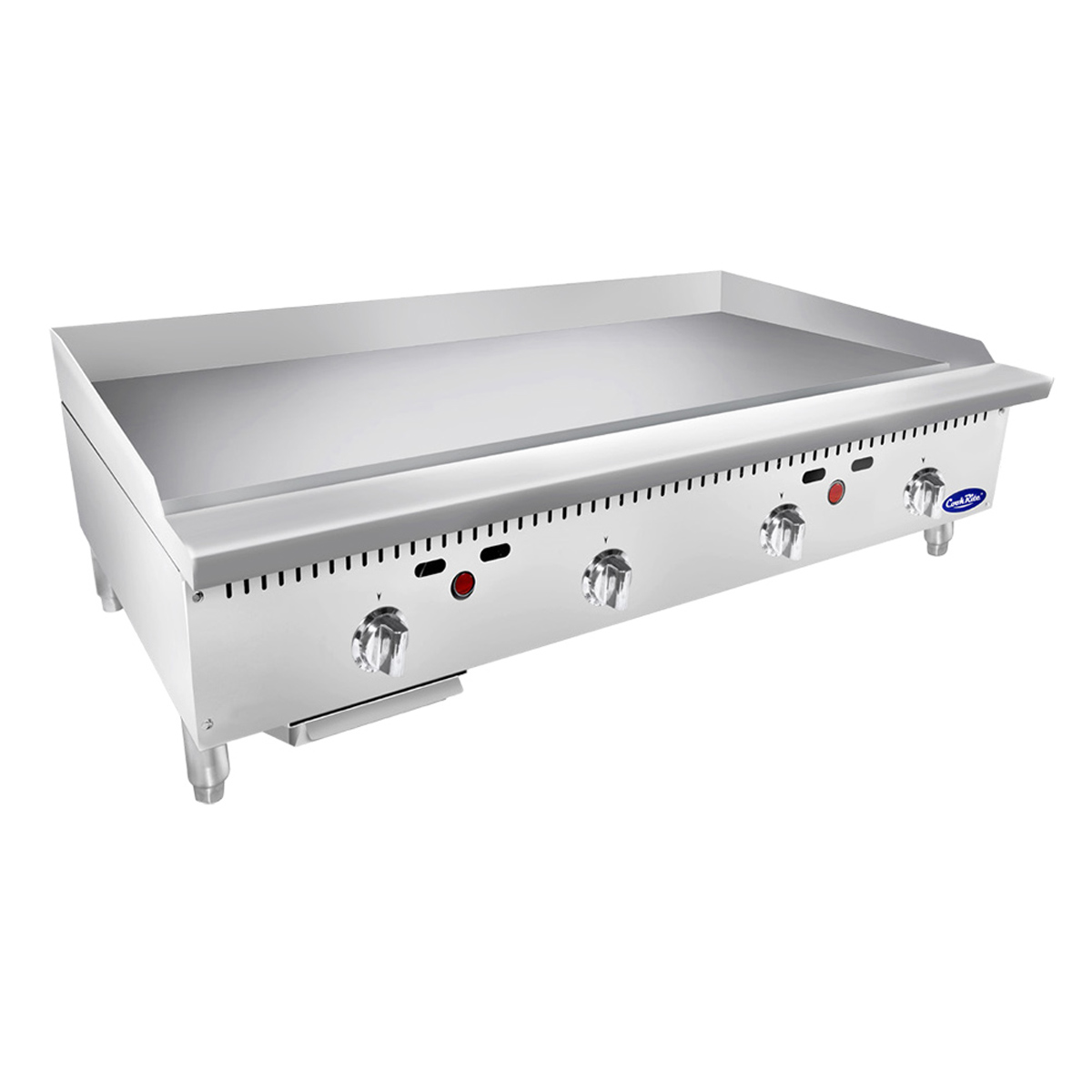 Atosa ATTG-48 CookRite Heavy Duty Griddle Gas, Countertop, 48"W x 28-3/5"D x 15-1/5"H - LP Gas