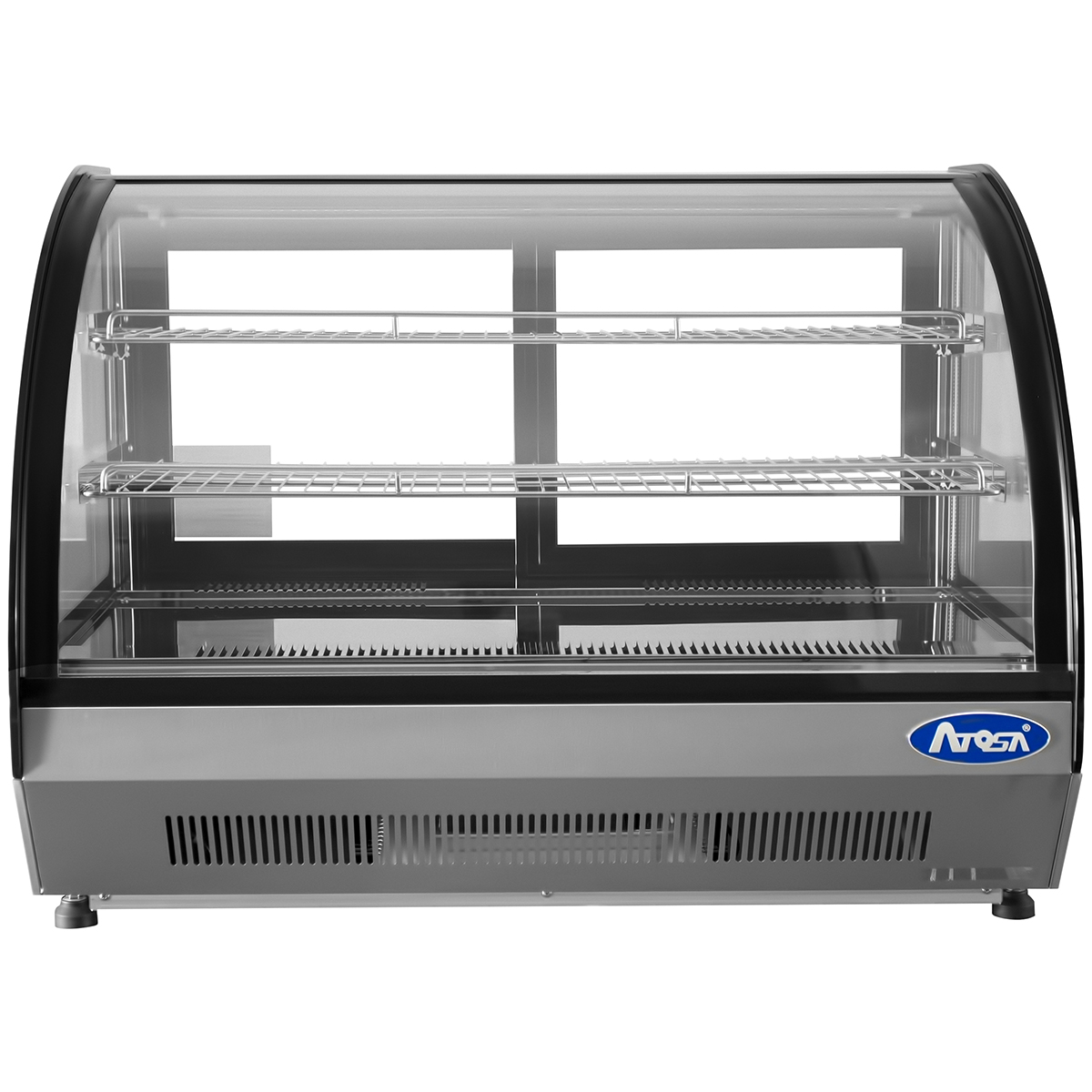 Atosa CRDC-46 Refrigerated Countertop Display Case, 4.6 cu.ft. - 35-2/5"W x 22-1/10"D x 26-2/5"H