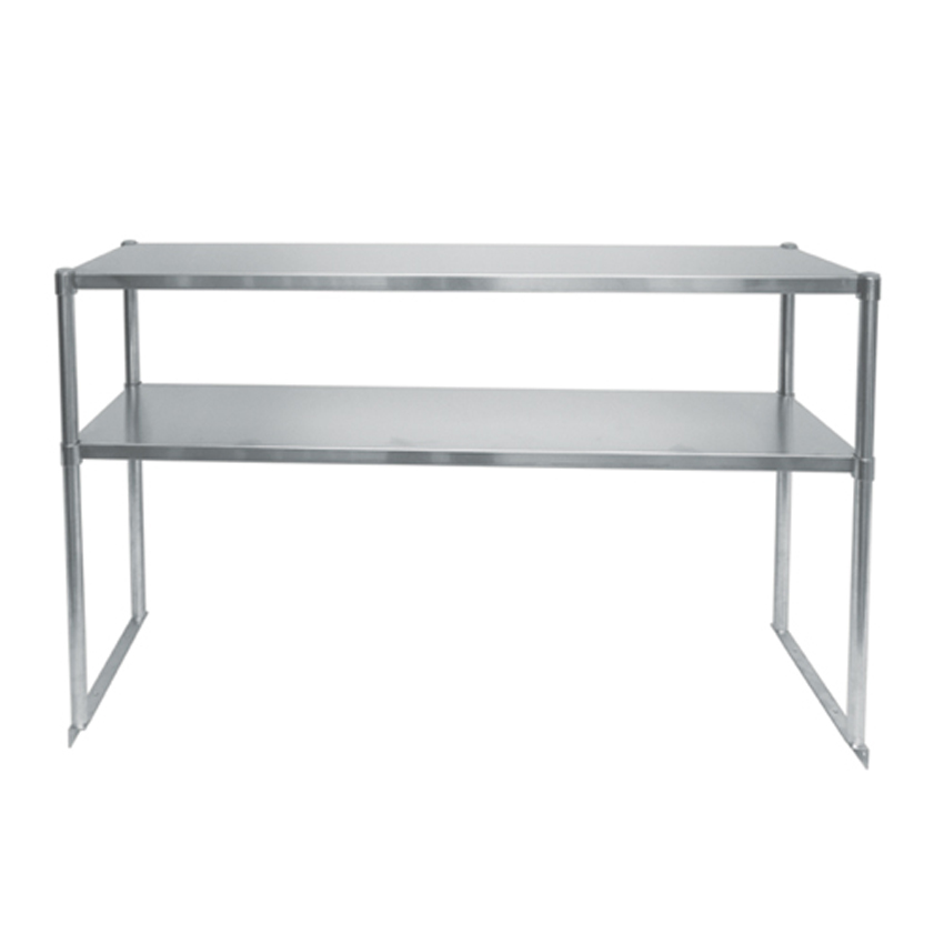 Atosa MROS-4RE Table-Mounted Overshelf 48-1/4"W x 12-8/10"D x 33"H