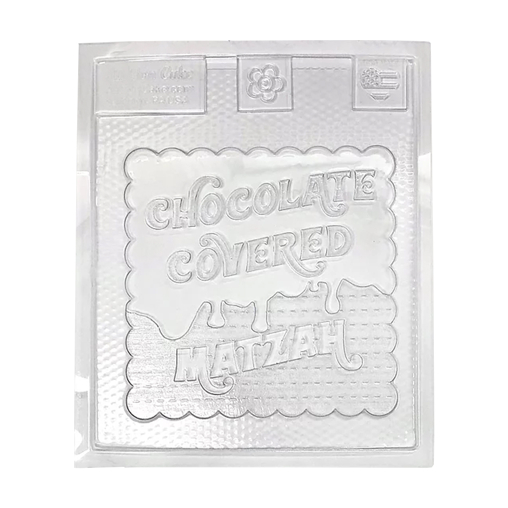 Au Bon Cakes Chocolate Mold, Chocolate Covered Matzah