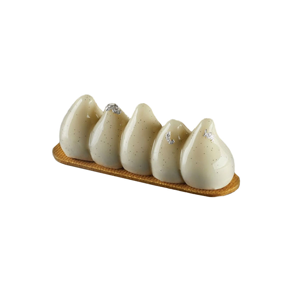 Bachour by Pavoni Silicone MIAMI Mold, 118mm x 33mm x 42mm H, 14 Cavities