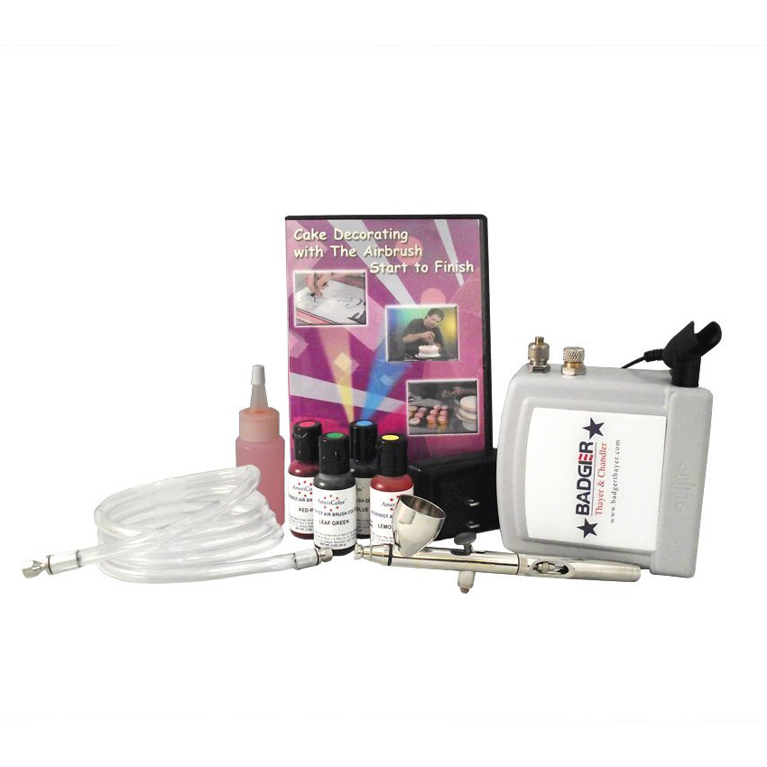 Badger Air-Brush Co. Bake Air Pro Plus Bakery Airbrush Set BA-4000S