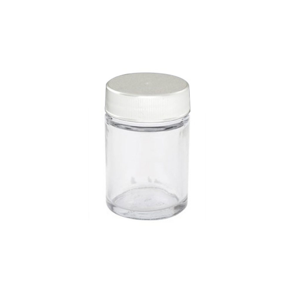 Badger Air Brush Co. (50-0052) 3/4 Oz. Glass Jar & Cover