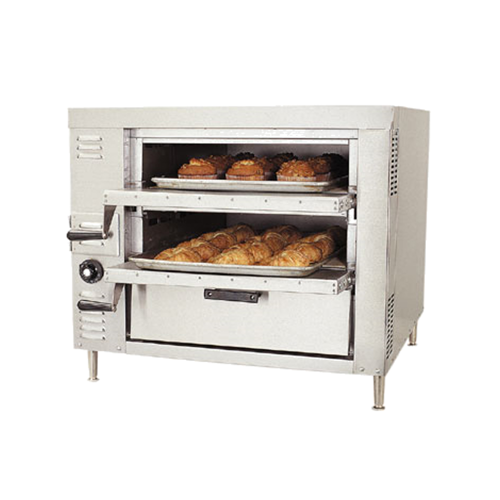 Bakers Pride Hearthbake Series Countertop Oven, 2 Compartment