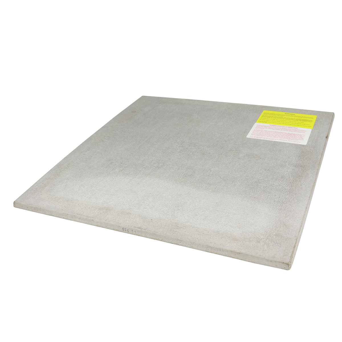 Bakers Pride OEM T1121Y Ceramic Baking Deck 20-3/4" x 20-3/4" x 1/2," Used Good Condition
