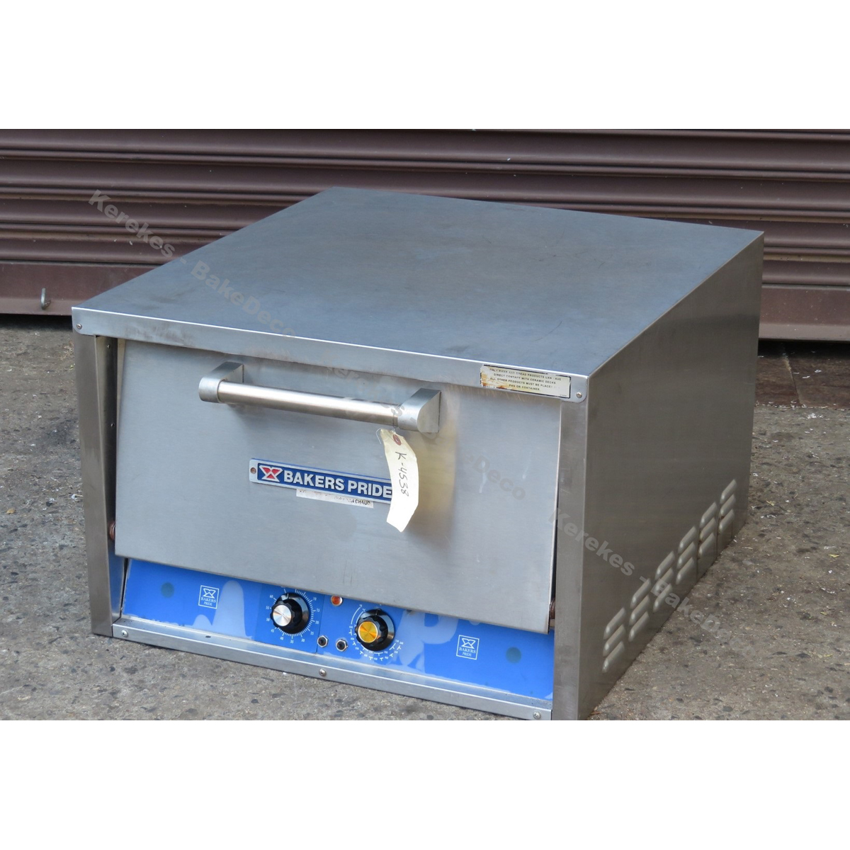 Bakers pride countertop pizza oven