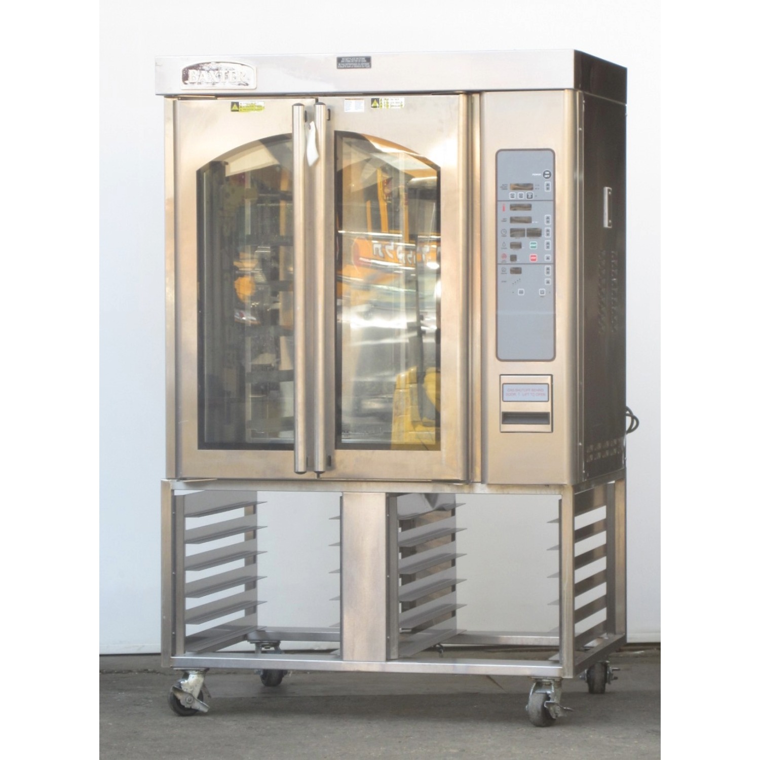 Baxter OV310G Natural Gas Mini Rotating Rack Oven, Used Excellent Condition