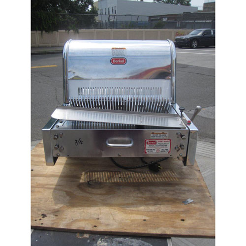 Berkel Chrome Bread Slicer Model # MB 7/16 Used Very Good Condition