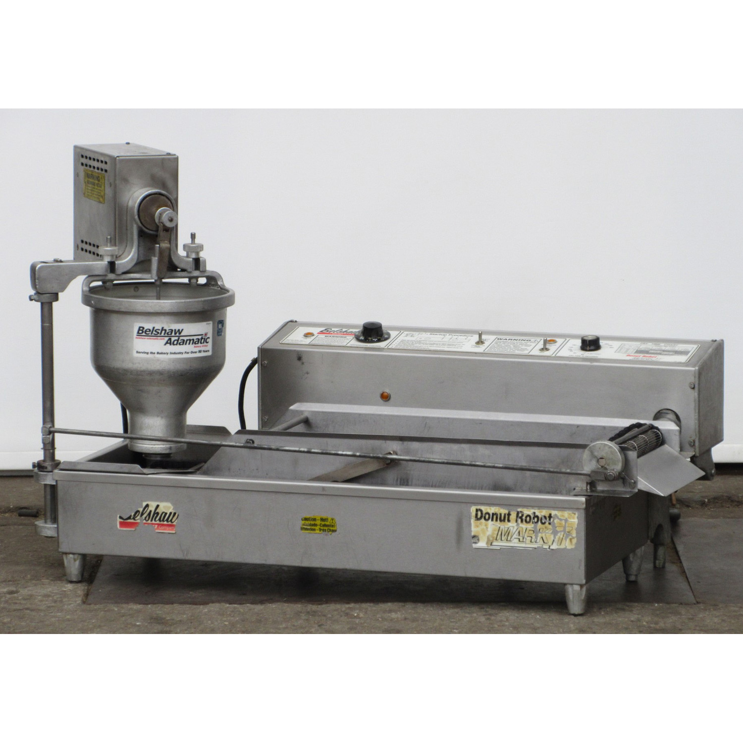 Belshaw Mark-II Donut Robot Automatic Fryer, Used Excellent Condition