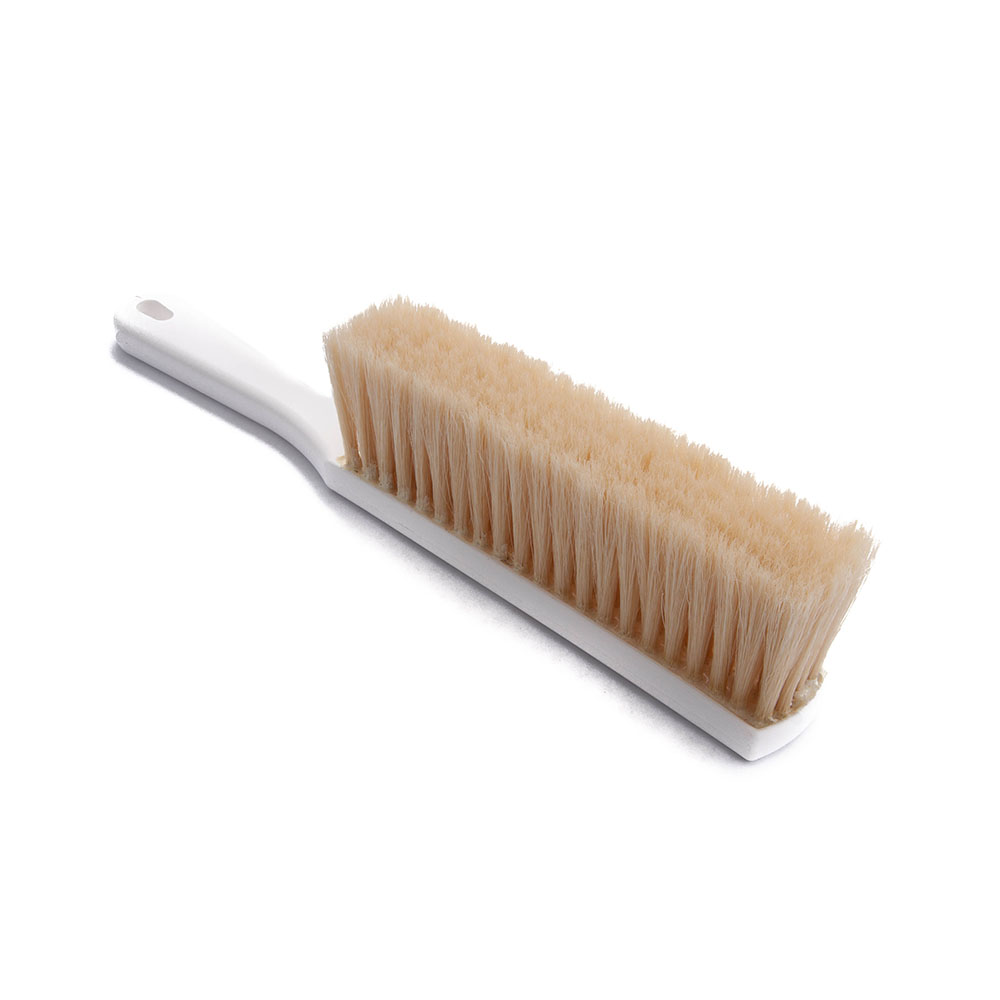 Bench/Counter Brush, 13-3/4" Long, White Bristles