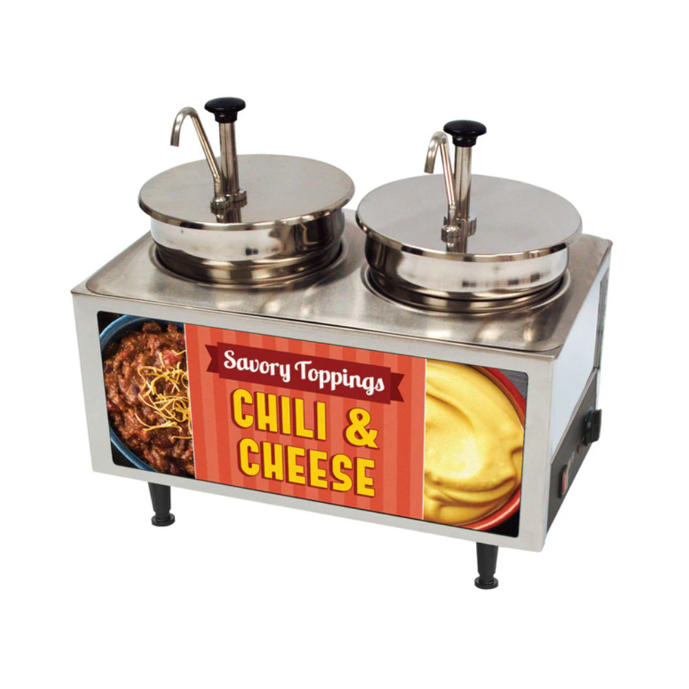 Benchmark USA Chili & Cheese Food Warmer