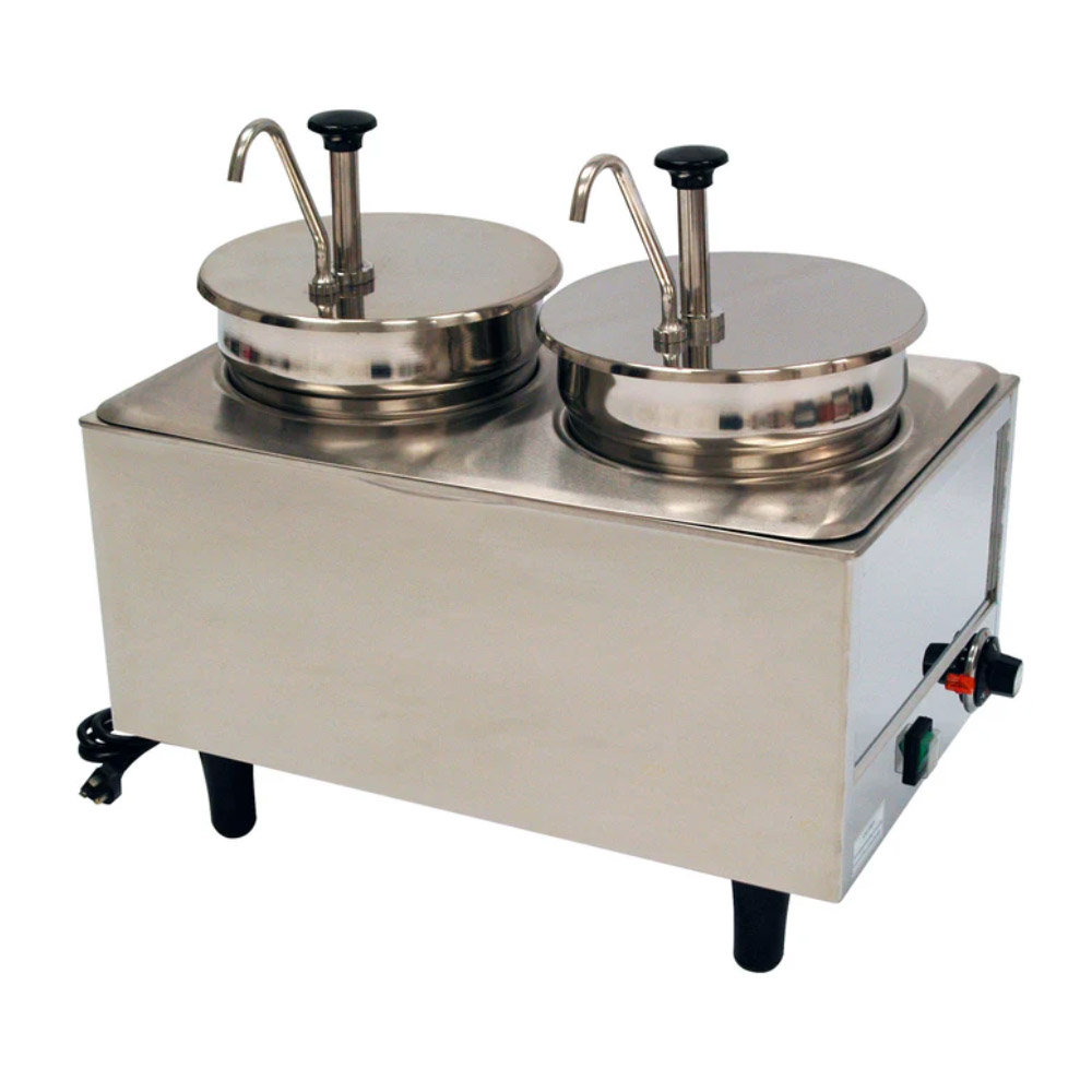 Benchmark USA Food Warmer with 2 Pump Lids