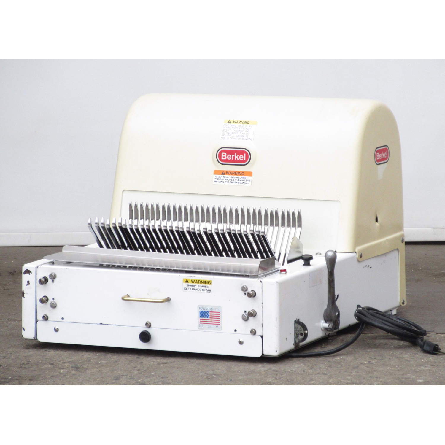 Berkel MB-1/2 Bread Slicer, 1/2" Slices, Used Excellent Condition