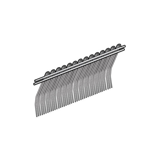 Biro T3116 Dual Ridged Front Comb (Left) for Tenderizer PRO 9 (OEM)