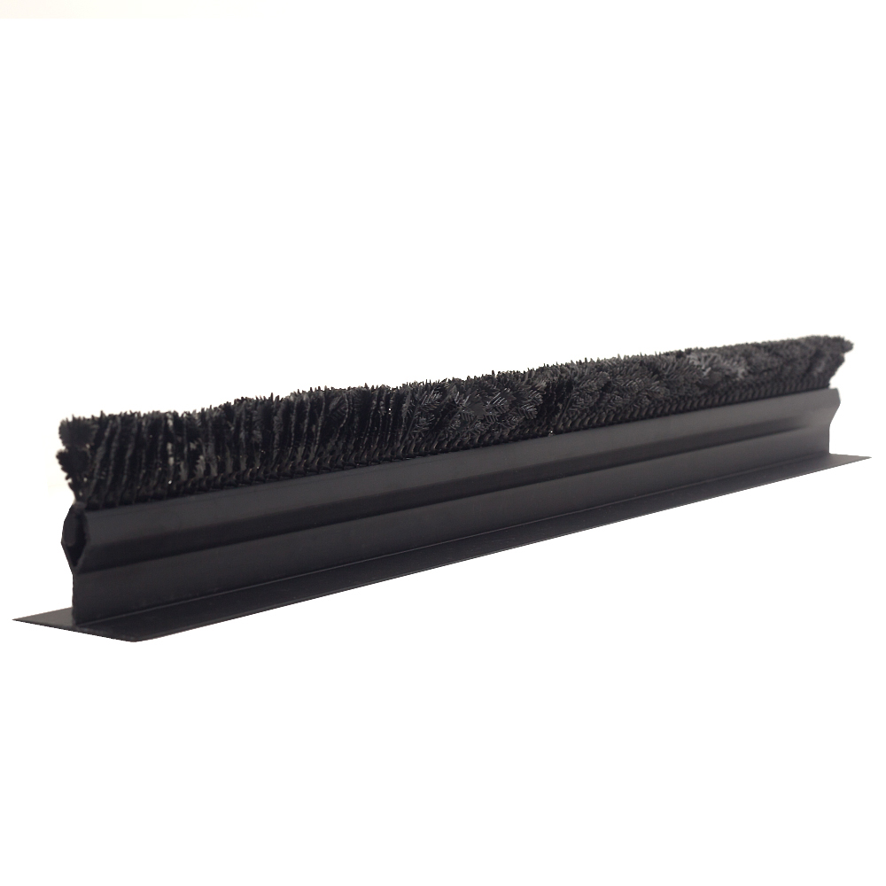 Black Display Divider with Black Parsley Top, 18" Long x 2-1/2" High