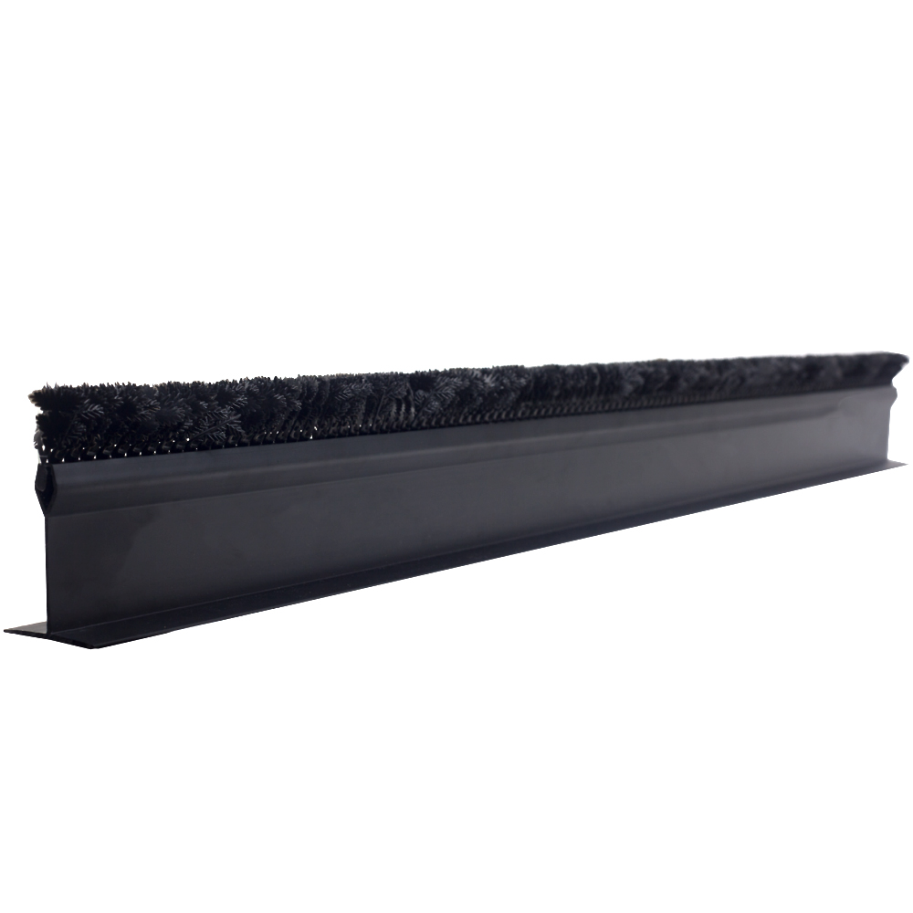 Black Display Divider with Black Parsley Top, 24" Long x 3-1/2" High