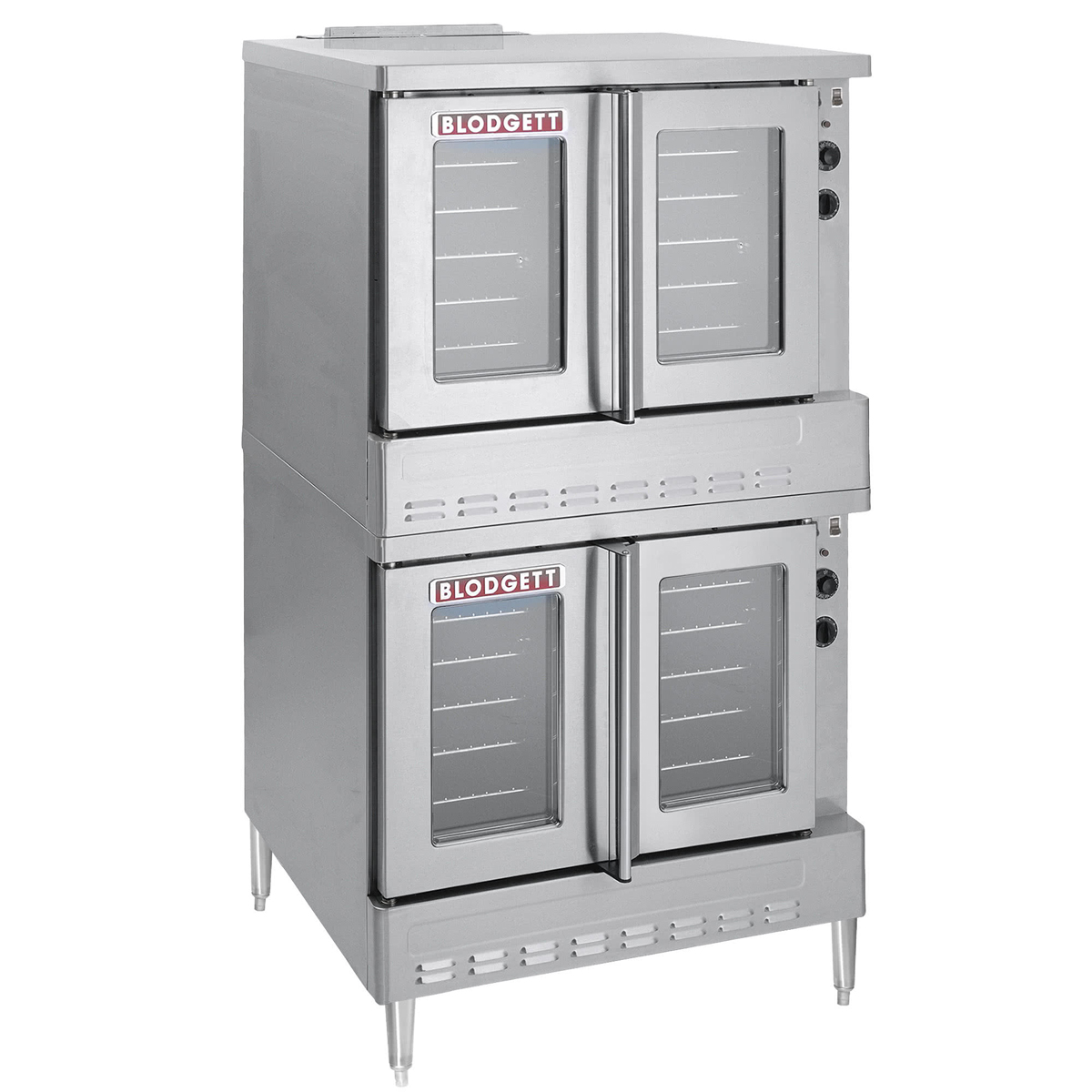 Blodgett Sho100gdblnat Natural Gas Double Deck Full Size Convection Oven 100 000 Btu Convection Ovens Bakedeco Com