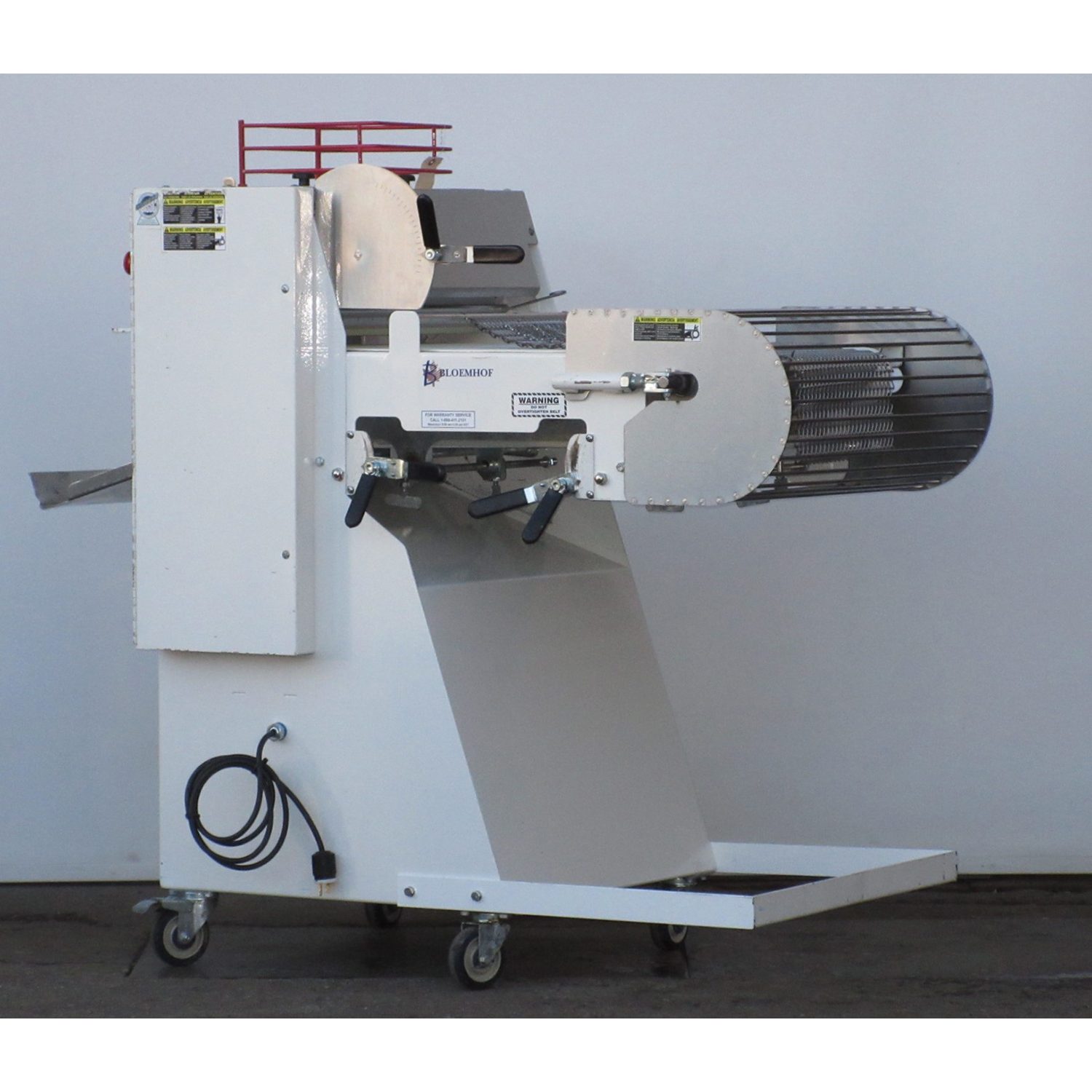 Bloemhof 860L Bread Moulder, Includes 2 Pressure Plates, Used Excellent Condition