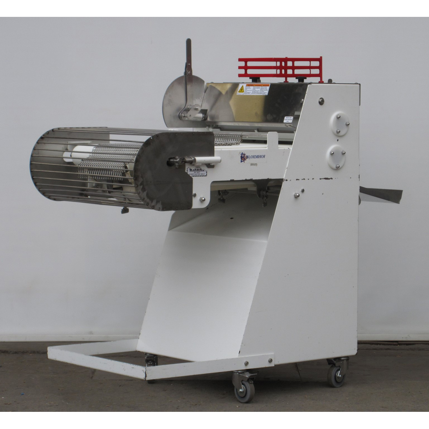Bloemhof 860L Bread Moulder, Includes 2 Pressure Plates, Used Excellent Condition