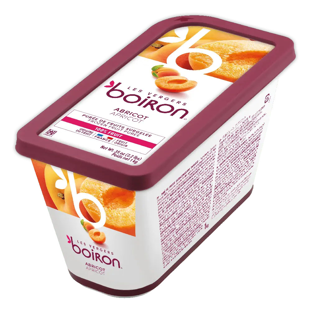 Boiron Frozen Apricot Puree, 2.2 Lbs.