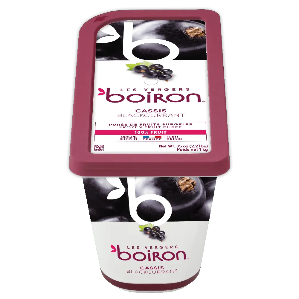 Boiron Frozen Blackcurrant Puree, 2.2 lbs.