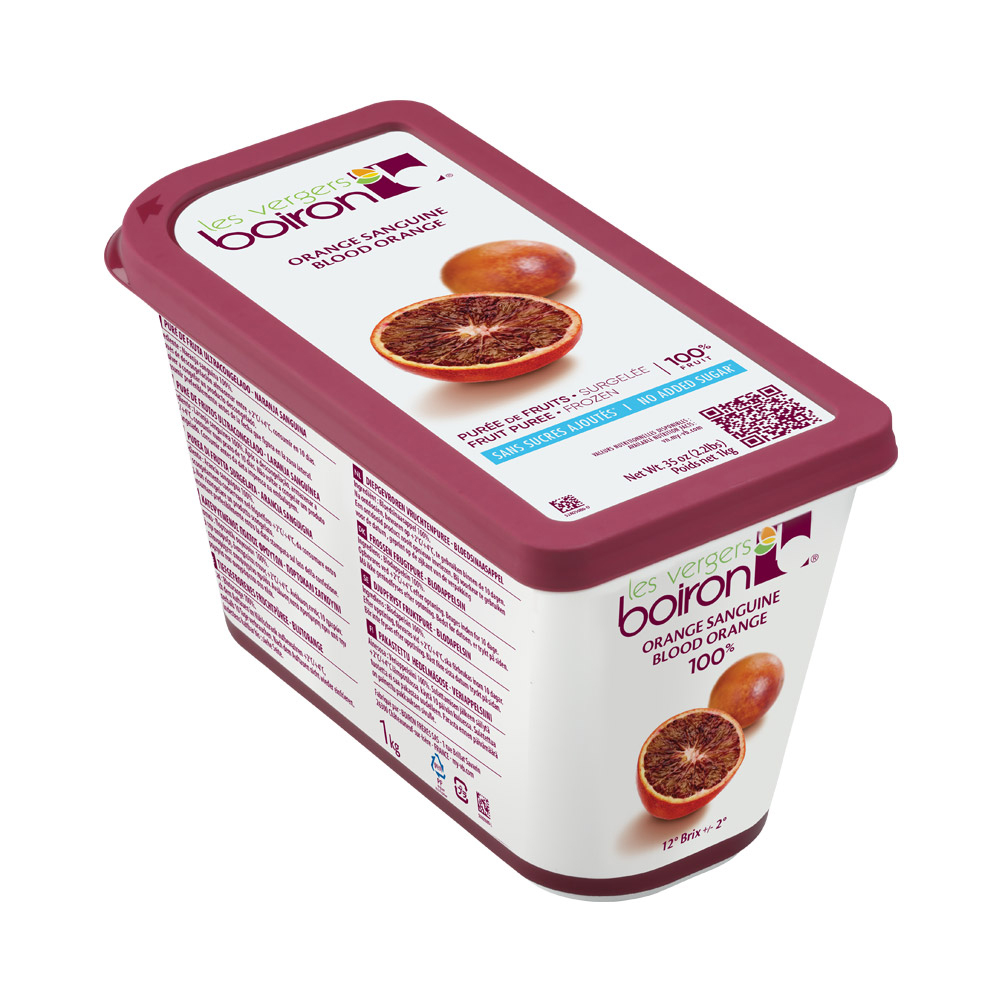 Boiron Frozen Blood Orange Puree, 2.2 lbs.