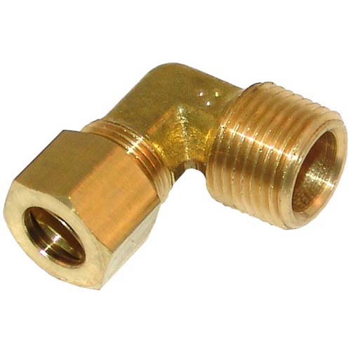 Brass Male 90 Degree Elbow - 3/8" NPT