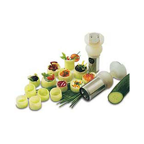 Turn'Up Vegetable Garnisher - Makes 1.6" (4 cm) diameter cups