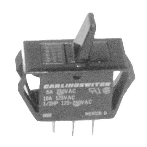 Bunn OEM # 04351.0000 / 043510000 / 04645.0000, On/Off Toggle Bat Switch - 10A/125V, 5A/250V 