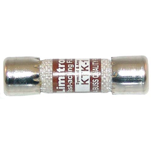 Bussmann OEM # KTK-1, 13/32" x 1 1/2" 1A Fast Acting KTK-1 Glass Fuse - 600V